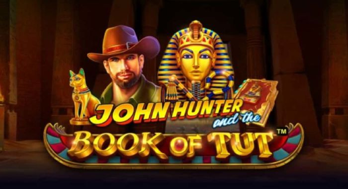 Cara bermain slot John Hunter and the Book of Tut